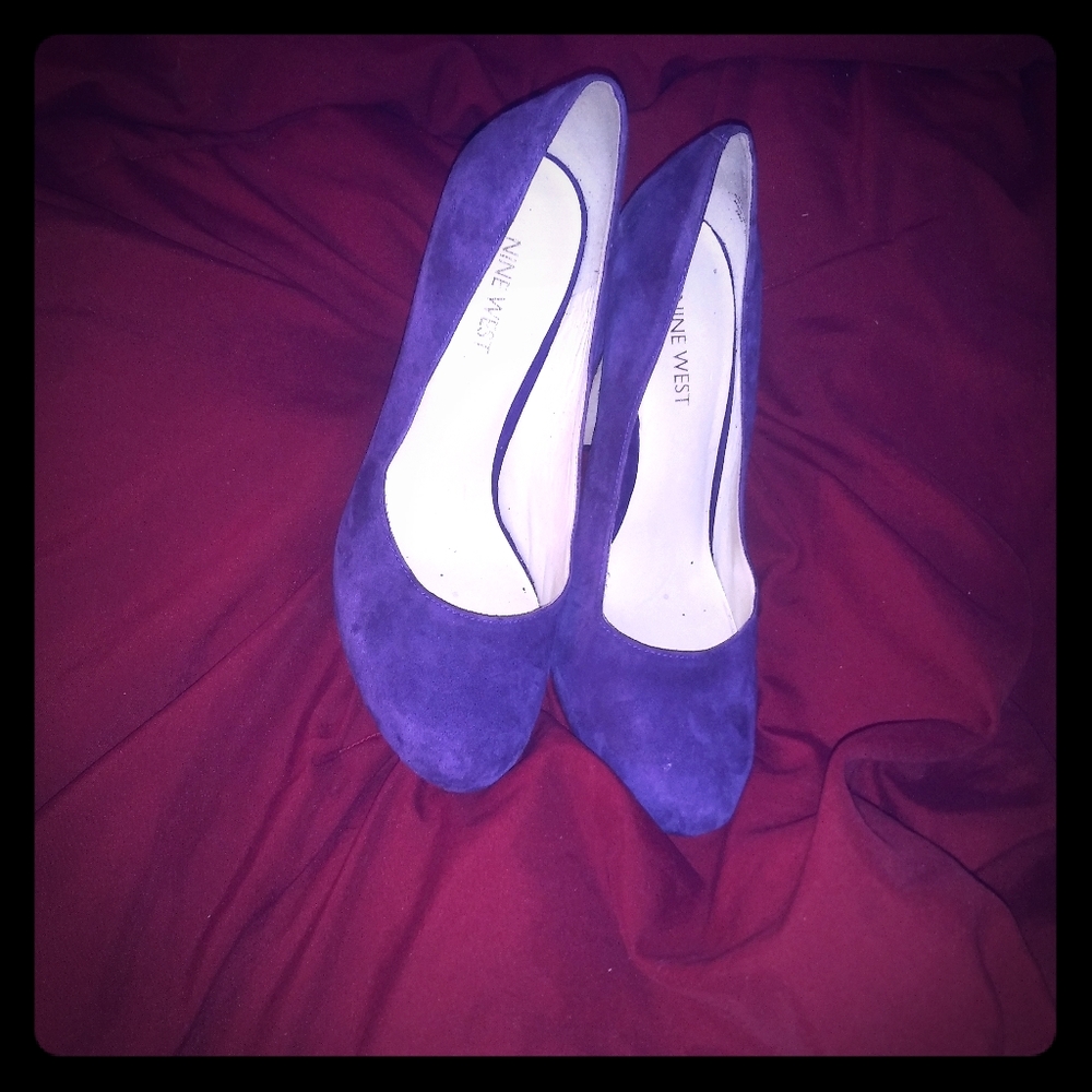 Purple Pumps